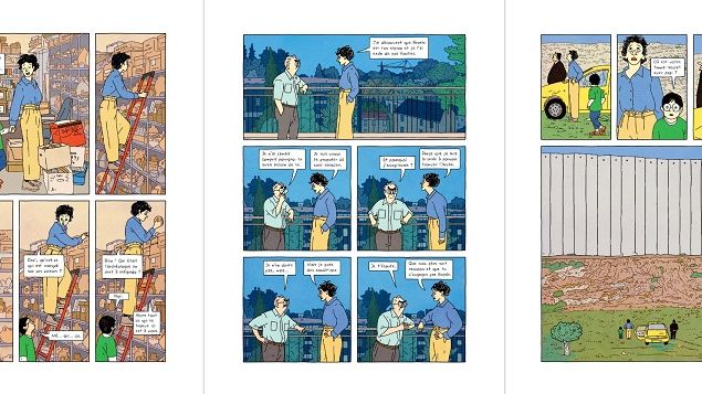 Couverture et planches de "Tunnels" de Rutu Modan