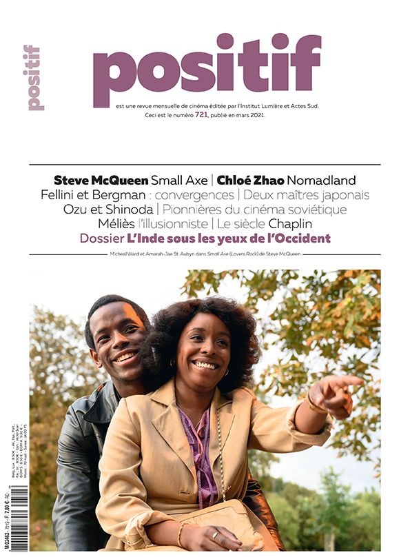 Couverture de la revue "Positif" (mars 2021)