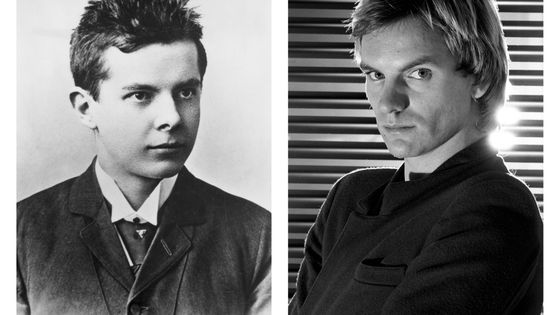 Béla Bartók en 1889 et Sting en 1979 - Hulton Archive/Getty Images et Fin Costello/Redferns