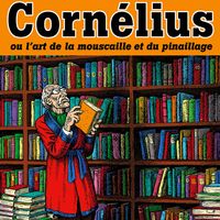 Dessin de couverture signé Robert Crumb, du livre collectif "Cornélius ou l'art de la mouscaille et du pinaillage", paru en 2007