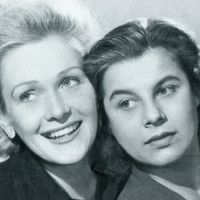 Les sopranos allemandes Elisabeth Schwarzkopf & Irmgard Seefried
