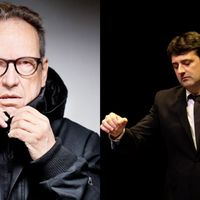 Marc Monnet (à gauche), Bruno Mantovani (à droite)