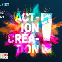 Affiche de la Semaine pour la création, du 20 au 27 mars 2021 sur France Musique