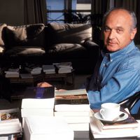 Pierre Nora à Paris le 14/01/1993.