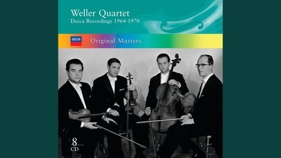 Quatuor Weller, enregistrements Decca 1964-1970. Original Masters - Decca