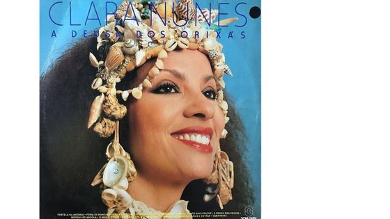 Pochette du disque "A deusa dos orixas" de la chanteuse brésilienne Clara Nunes