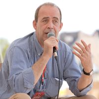 Le journaliste Patrick de Saint-Exupéry, 2017