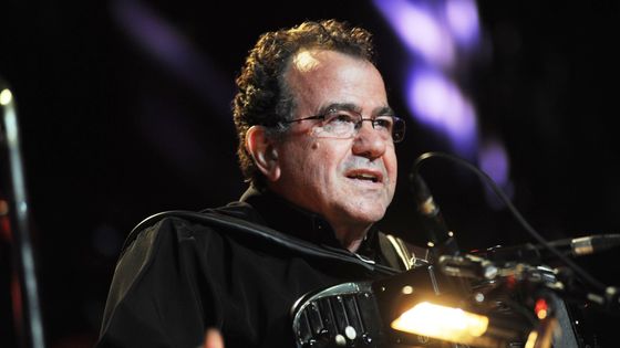 L'accordéoniste Richard Galliano rend hommage à Astor Piazzolla avec un concert diffusé sur France Musique en direct de l'Auditorium ©Maxppp - Amat Michel