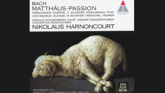 Bach, Passion selon Saint-Matthieu, Prégardien, Goerne, C.Schäfer, Röschmann, Fink, Arnold Schoenberg Chor, Wiener Sängerknaben, Concentus Musicus Wien, Harnoncourt - Teldec