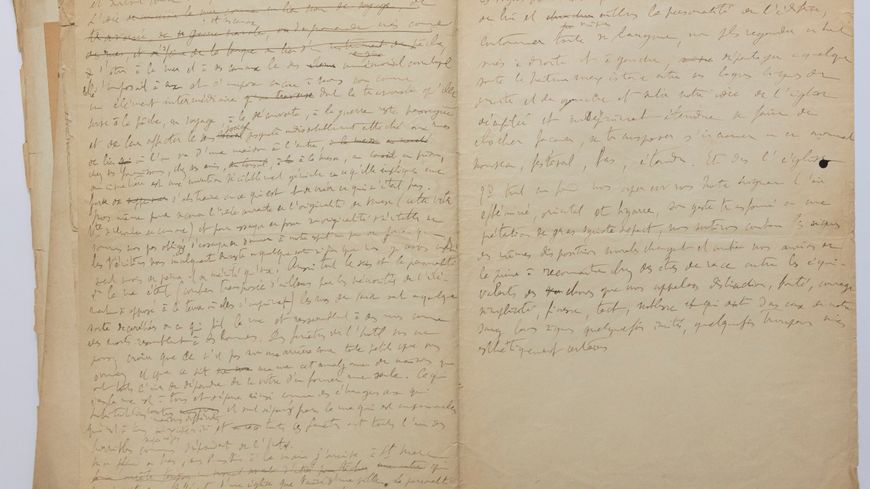 Les “soixante-quinze feuillets”, originaux de la première version de “La Recherche” de Marcel Proust, sont conservés à la Bibliothèque nationale de France.