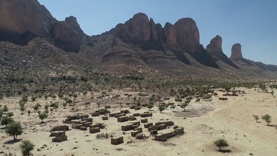 Le village de Bounti au centre-Mali, janvier 2021 ©AFP - Minusma
