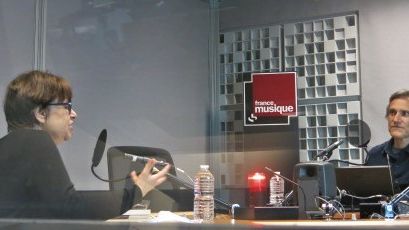 France Musique, studio 361... Évelyne Bloch-Dano & Philippe Venturini