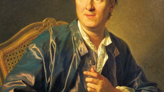 Diderot, la plume à la main, par Van Loo ©Getty