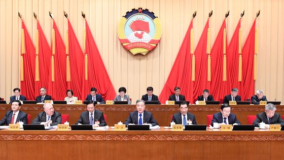 Les « deux Assemblées » parlementaires chinoises se réunissent à partir de jeudi à Pékin, un rituel immuable du pouvoir politique chinois qui ne laisse pas de place aux surprises, bonnes ou mauvaises. ©AFP - Shen Hong / XINHUA / Xinhua via AFP