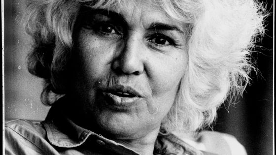 Nawal el-Saadawi en février 1986 ©Getty - Anthony Lewis