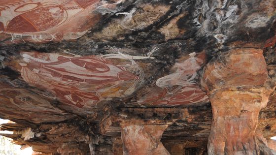 Site archéologique de Nawarla Gabarnmang (Terre d'Arnhem - Australie) - © JM Geneste