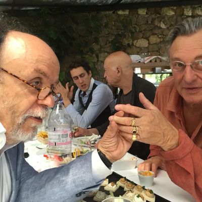 Jean-Michel Ribes et son ami Gérard Garouste