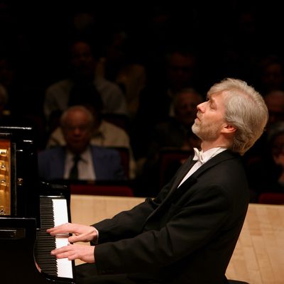 Krystian Zimerman en concert au Carnegie Hall le 18 avril 2005.