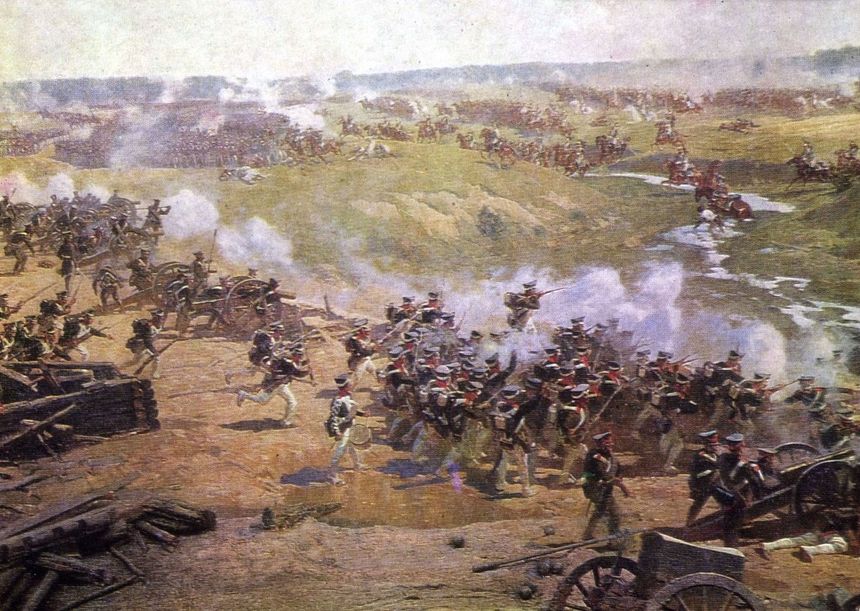 Bataille de Moscou - Campagne de Russie-le 5 septembre 1812