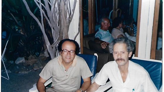 De gauche à droite : Mohamed Berrada et Mohamed Choukri - Mohamed Berrada