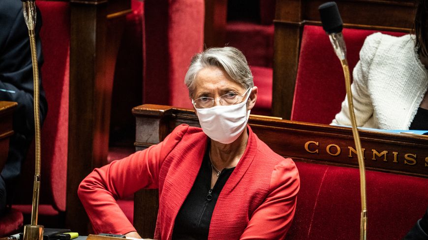 La ministre du Travail, Elisabeth Borne, ici à l'Assemblée nationale mi-février.