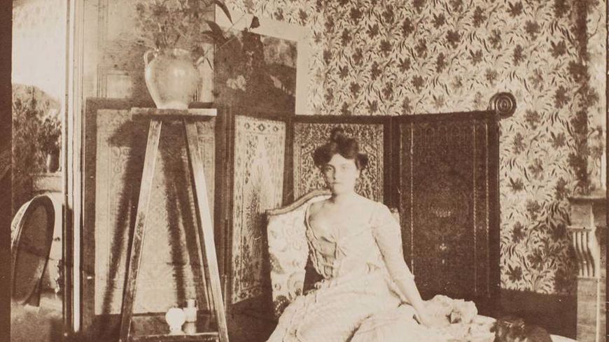 Misia Natanson photographiée par Edouard Vuillard