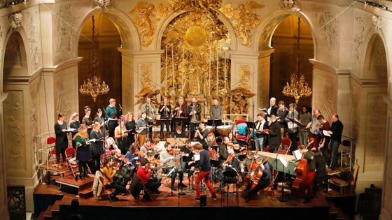 Enregistrement à la Chapelle royale de Valentin Tournet et sa Chapelle Harmonique, décembre 2018 - Antonin Amy-Menichetti