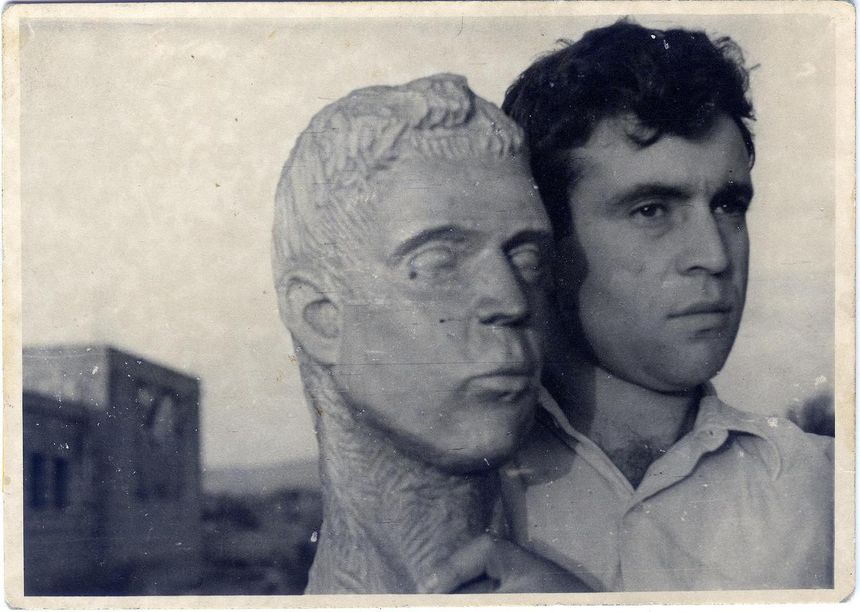 Première sculpture 1953 L'autoportrait
