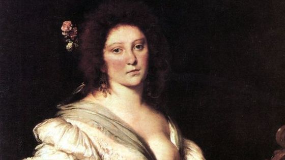 Portrait présumé de Barbara Strozzi par Bernardo Strozzi vers 1630 - B. Strozzi