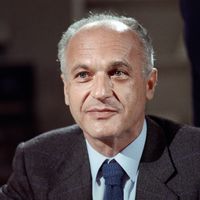 Pierre Nora invité de l'émission de télévision "Apostrophes", le 23 octobre 1987.