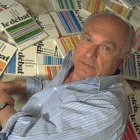 Pierre Nora le 12 mai 2000 pour le 20ème anniversaire de la revue "Le Débat".