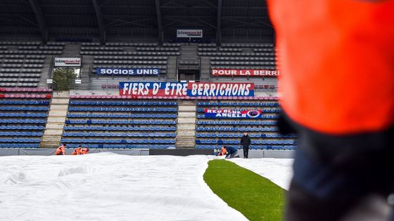 Le stade Gaston Petit à Chateauroux - LBC