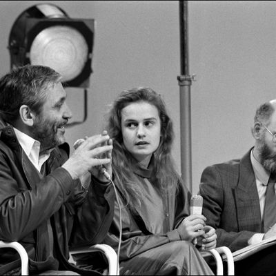 Maurice Pialat aux côtés de Sandrine Bonnaire