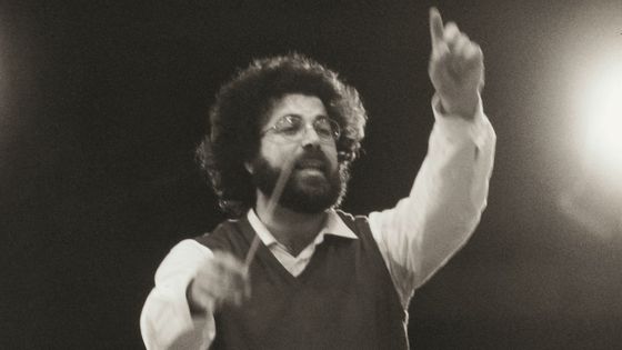 Giuseppe Sinopoli, compositeur et chef d'orchestre - Photo by Torino Cappa / Deutsche Grammophon