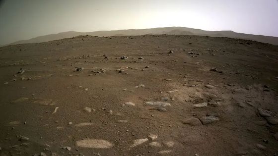 Le cratère Jezero sur la planète Mars, photographié par Perseverance. ©AFP
