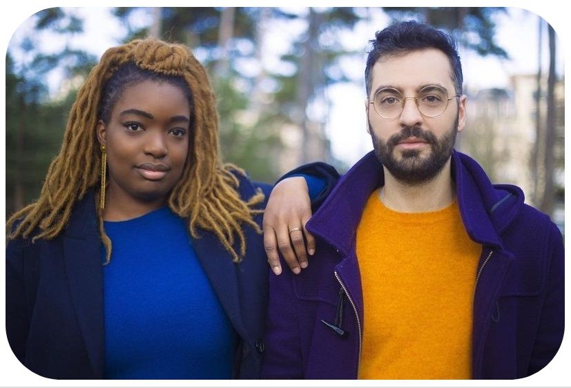 Axelle Fanyo et Adriano Spampanato
