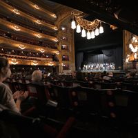 Le Grand théâtre du Liceu à Barcelone continue de proposer à son public différentes productions lyriques. C'est actuellement Otello de Verdi qui est à l'affiche de l'opéra de Barcelone