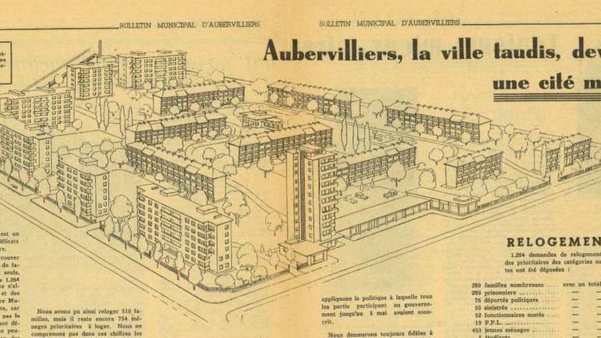 Bulletin municipal d'Aubervilliers, 1947.