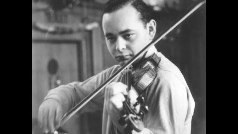 Le violoniste Michael Rabin, © DR