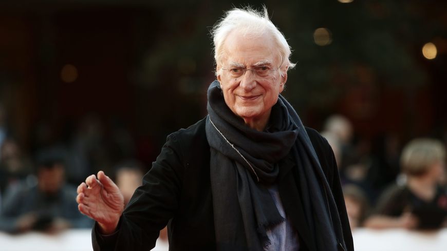 Bertrand Tavernier au festival du cinéma de Rome, 2019.