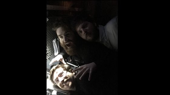Valentin Ceccaldi, Théo Ceccaldi, Guillaume Aknine ©Radio France - Emmanuelle Lacaze