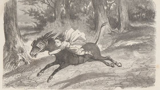 Illustration d'Horace pour "Les Malheurs de Sophie" de la comtesse de Ségur. (13e éd.) Hachette paris, 1880. - Ville de Paris / Fonds Heure joyeuse, BNF, via Gallica
