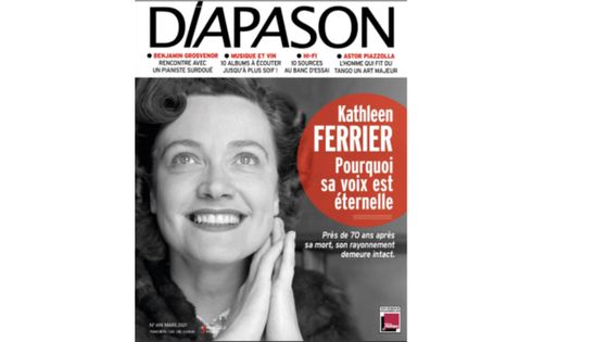 Couverture du magazine Diapason, mars 2021