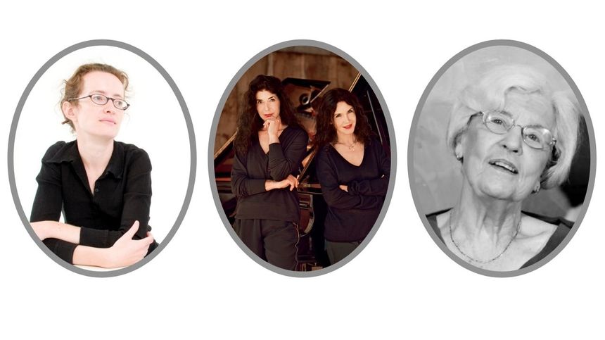 Claire-Mélanie Sinnhuber, Katia et Marielle Labèque, Betsy Jolas