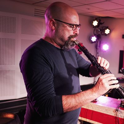 Yom et Léo Jassef au studio FIP le 08 avril 2021 | Melike Balci
