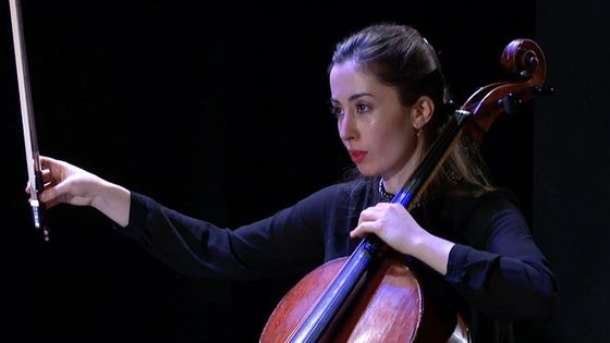 La violoncelliste Elia Cohen Weissert, membre du Quatuor Mona ©Radio France