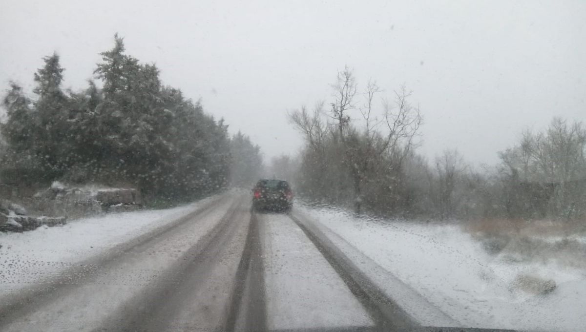 Video Il Neige Sur La Cote D Azur Un 7 Avril