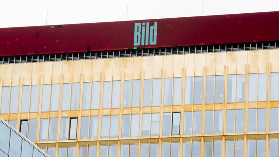Bild veut créer sa chaîne TV. Ici le building d'Alex Springer à Berlin ©Getty - Christoph Soeder/picture alliance