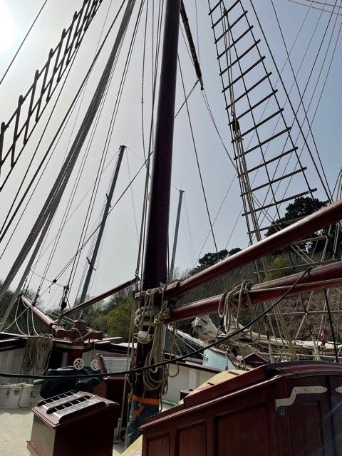 Le Bel Espoir, goélette de 29 mètres construite en 1944