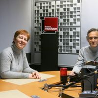 France Musique, studio 361... Diana Ligeti & Philippe Venturini